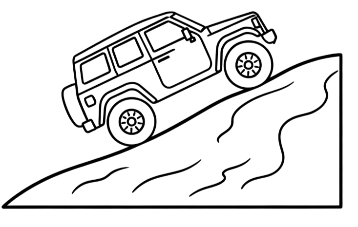 Desert safari adventure icon showing thrilling dune bashing experience in Dubai